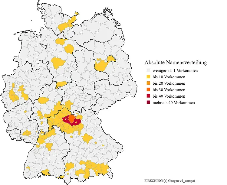 Firsching Karte
